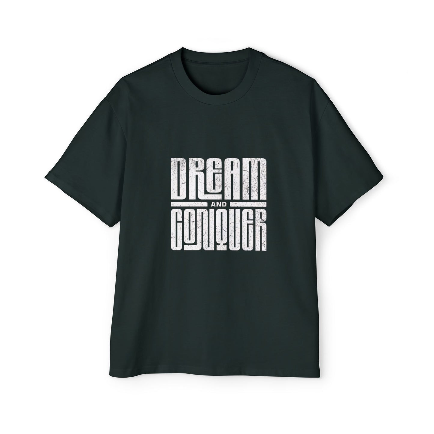 'Dream and Conquer' - Oversized Tee