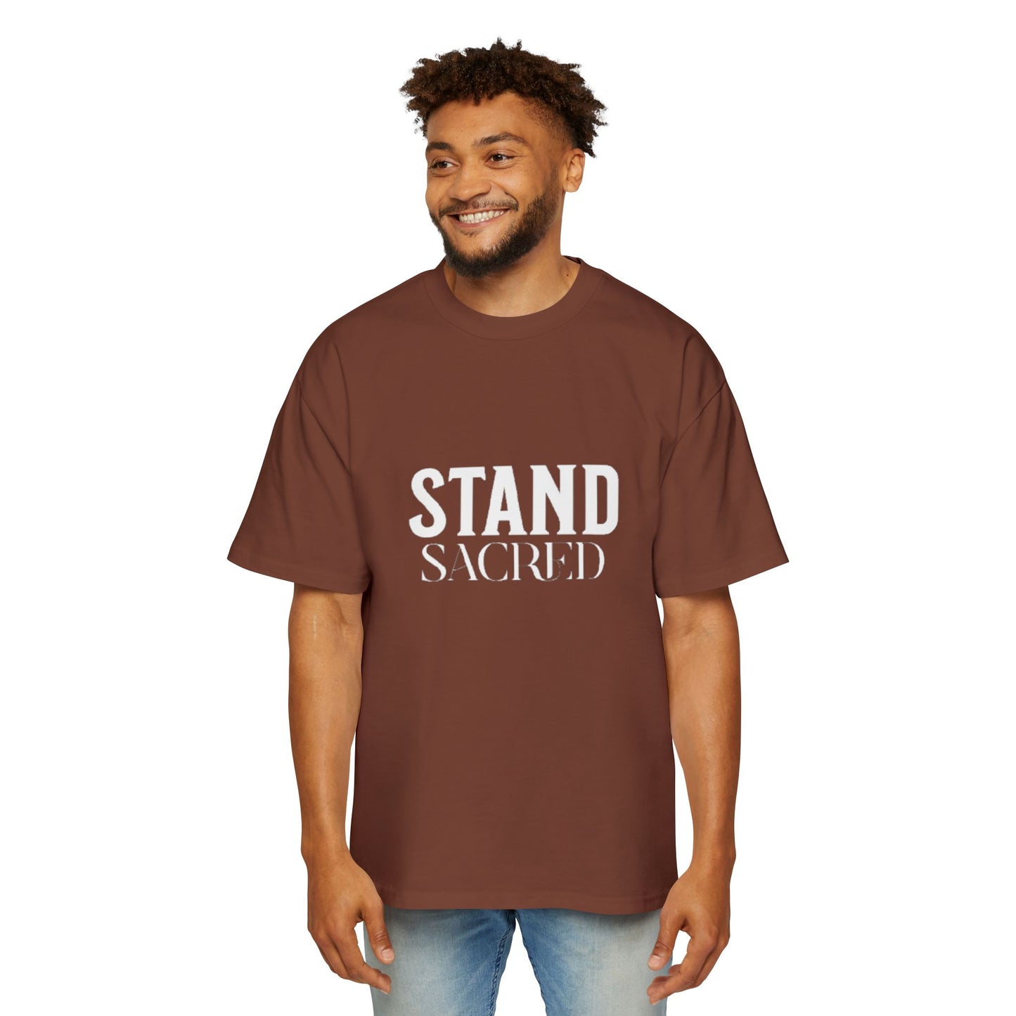 'Stand Sacred' - Oversized Tee