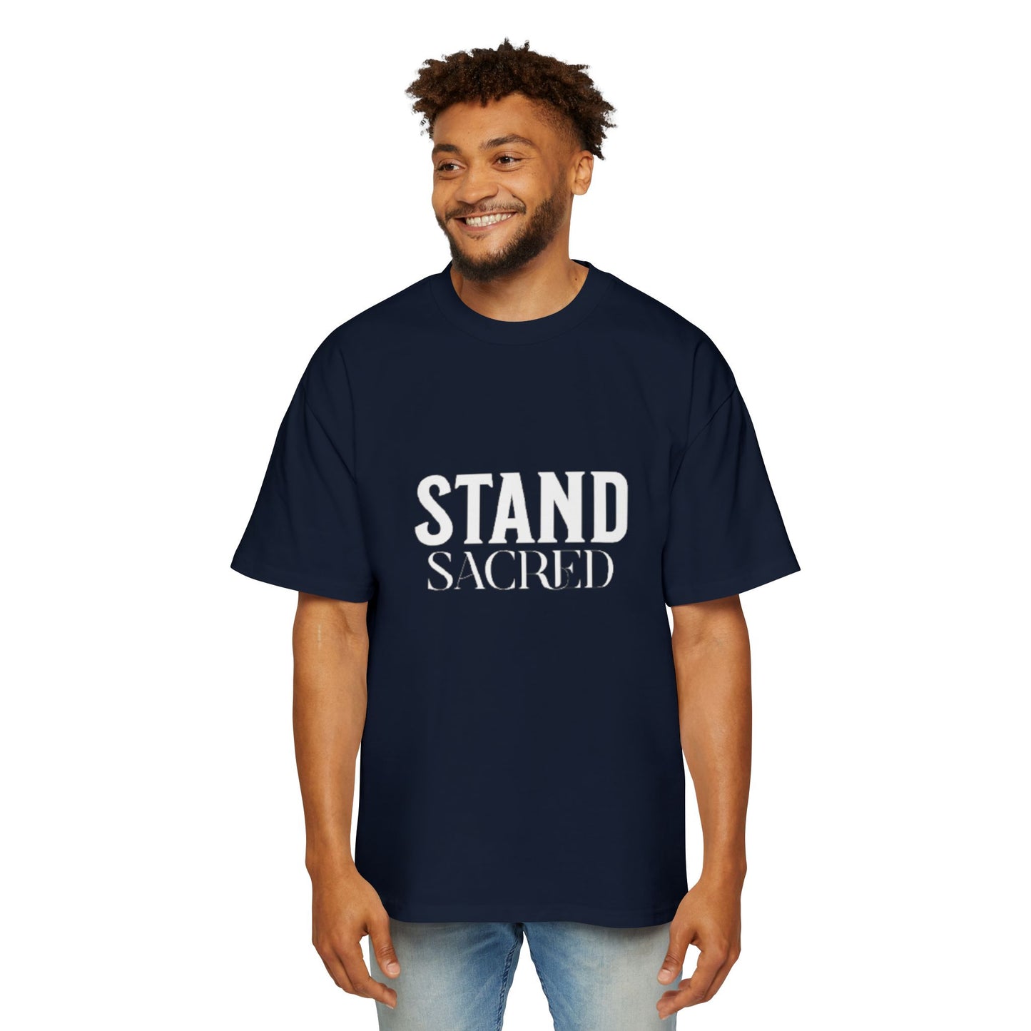 'Stand Sacred' - Oversized Tee